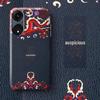 Genuine Leather Litchi Pattern Phone Case for OPPO A15, A32, A72, A54, A53 with UV Printing and High-end Quality.