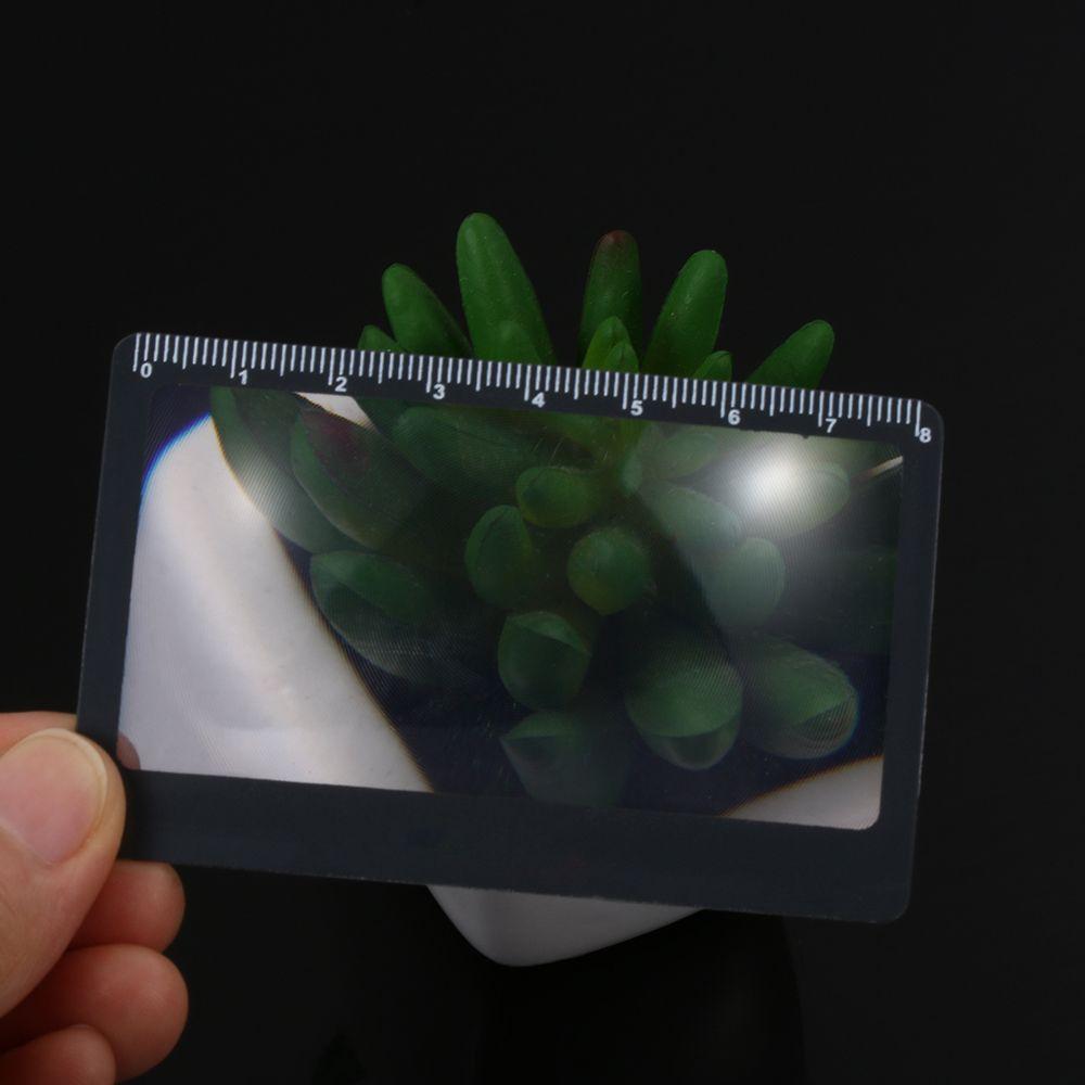Lens Convinient Magnifier Sheet Outdoor Focused Ignition Book Page Magnification X3 Magnifying