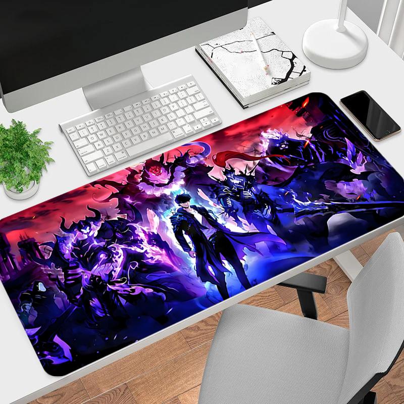 1Pc Fantasy Battle Heroes Unite Gaming Mouse Pad Keyboard Desk Mat Non-slip Rubber Lock Edge Waterproof Computer Mousepad for Office Home Decor S1951