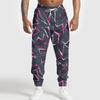 Молодежная мужская одежда весна осень повседневные спортивные штаны с 3D-цифровым принтом мужские модные брюки