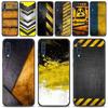 Черный желтый модный силиконовый чехол для телефона для Samsung Galaxy A50 A70 A10 A20e A30 A40 A20s A10s A10e A80 A90 A60 A30s чехол