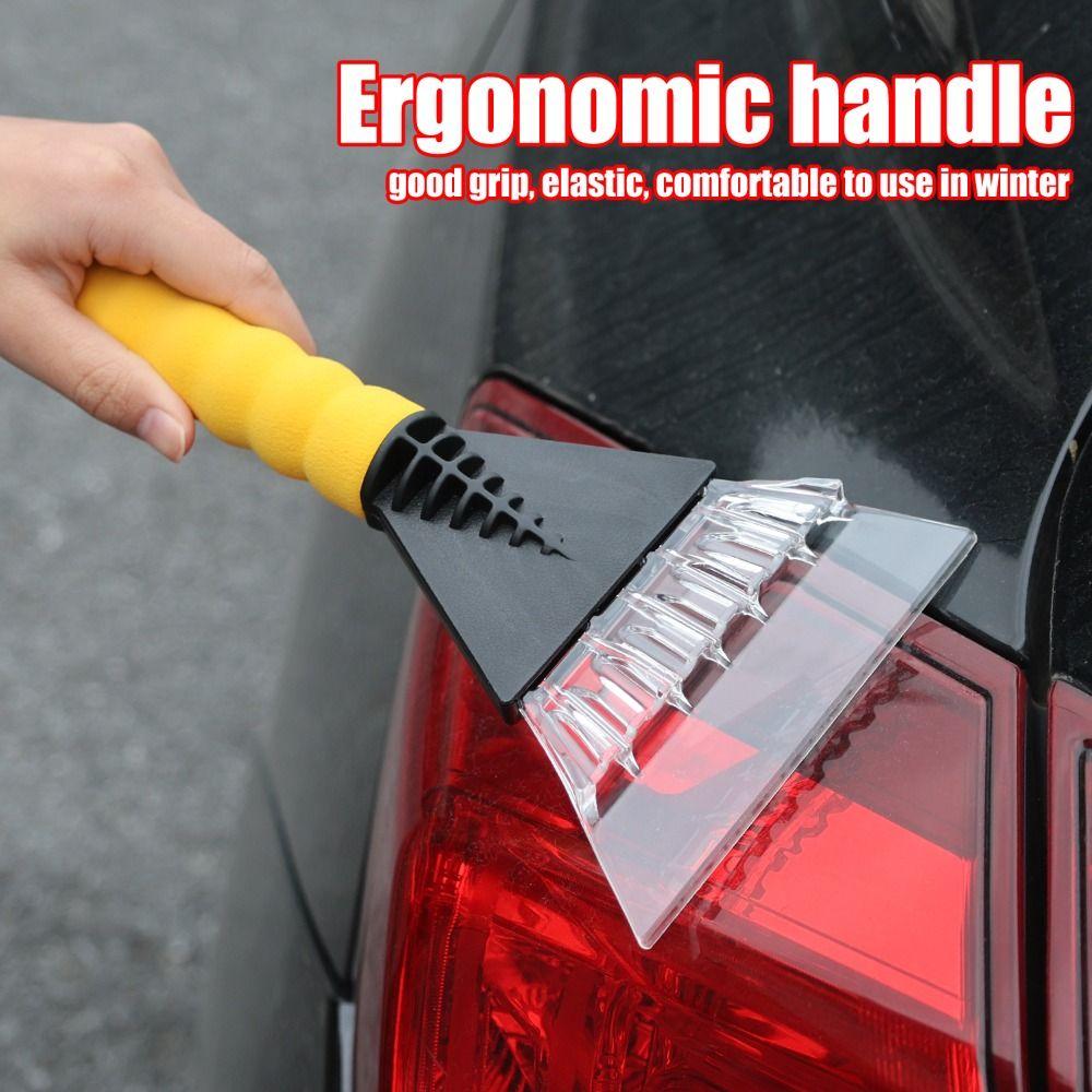 Telescopic Winter Snow Scraping Shovel Plastic Ice Scraper Hot Car Windscreen Snow Removal Shovel