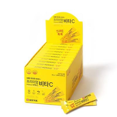 Ilyang Pharmaceutical Premium Vita C, 40 г, 10 единиц, корейская здоровая пища