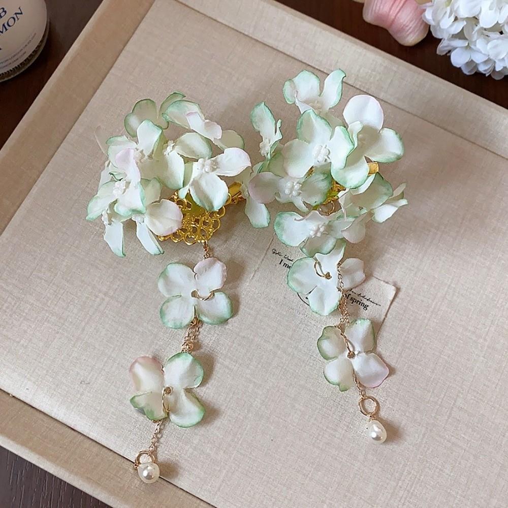 Imitation Pearl Hanfu Hair Accessories Tassel Chinese Style Hair Clip  Summer Accessories
