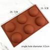 DIY 3D Шар Круглый Полусфера Силиконовые Формы для Выпечки Пудинг Мусс Шоколадный Торт Украшения Формы Кухонные Принадлежности Инструменты