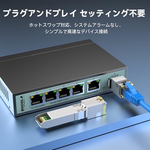 Модуль Sodola 10GBase-T SFP+, 10G Медь, Многоскоростной Оптический Трансивер 1/2.5/5/10G, Совместим с Cisco SFP-10G-T-S, TP-Link, Netgear, Ubiquiti UF