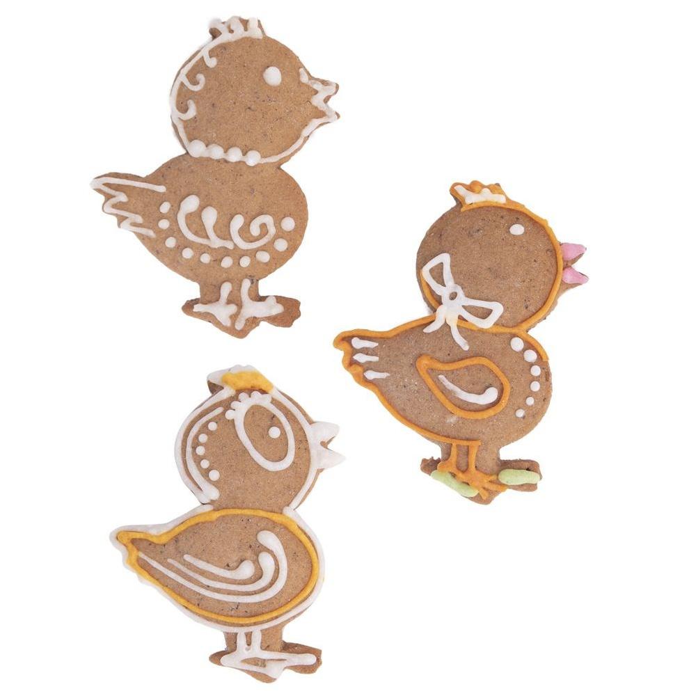 Steel cookie cutter chick 7 cm