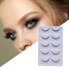 5 пар/коробка накладные ресницы натуральные удобные волокна короткие накладные ресницы для макияжа для примерочной