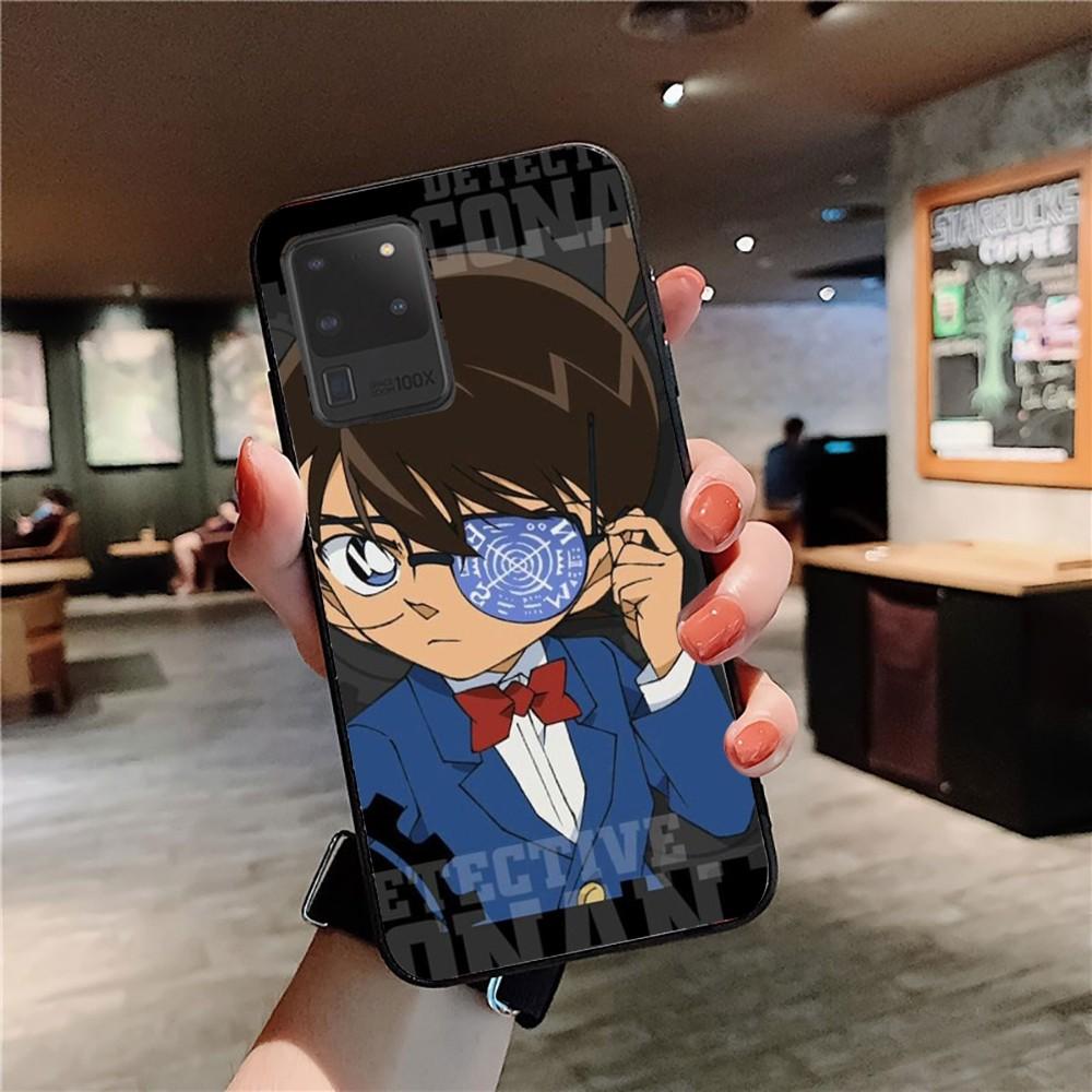 Detective Conan Anime Phone Case For Samsung S 9 10 20 21 22 23 30 23plus lite Ultra FE S10lite Fundas
