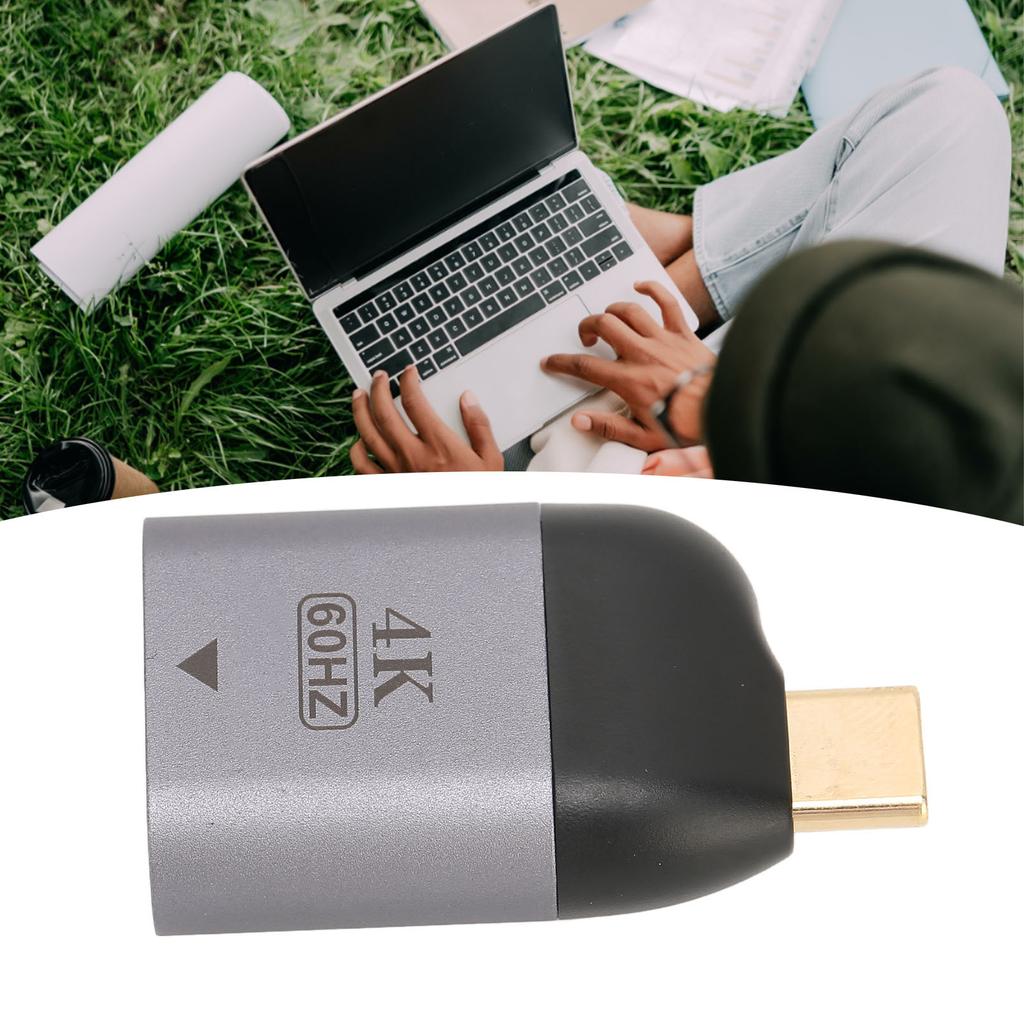 К--Адаптер, 4K 60 Гц HDR, Алюминиевый сплав, Plug and Play, с портом USB 3.0 и портом зарядки PD, для Pro Book Note 20 1
