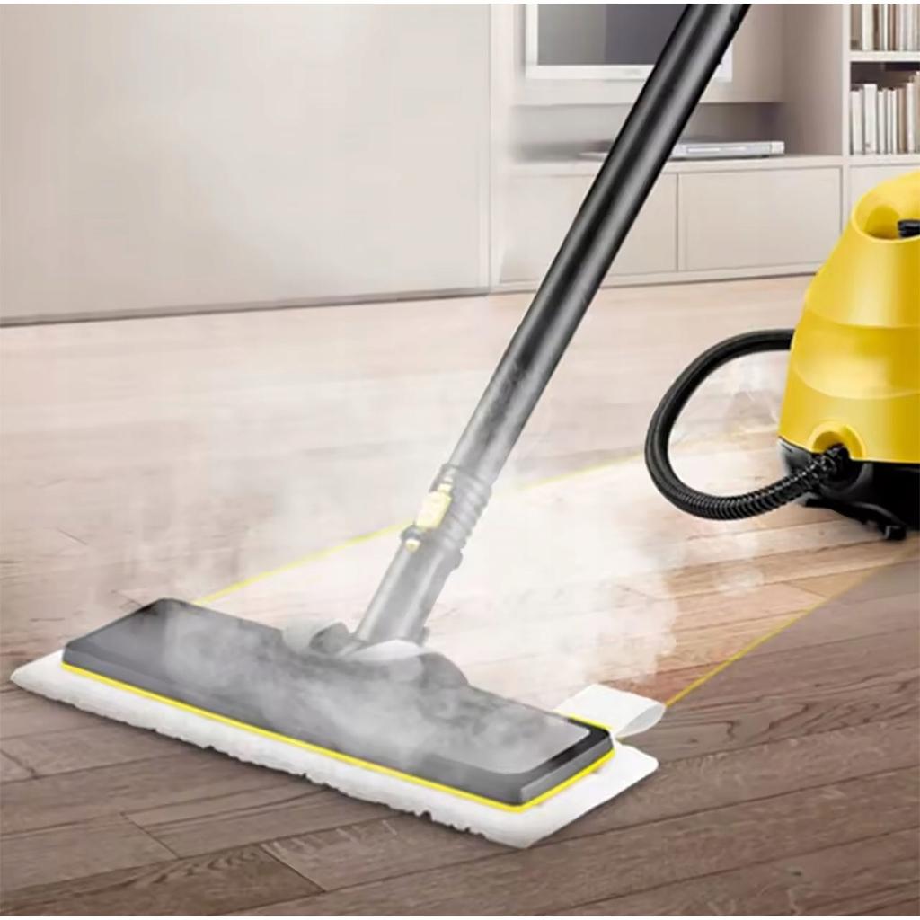 Zestaw Ściereczek Do Parownicy Karcher Sc | 3X Pad Podłogowy + 3X Nakładka Ręczna | Zamiennik | System Easyfix | Mikrofibra