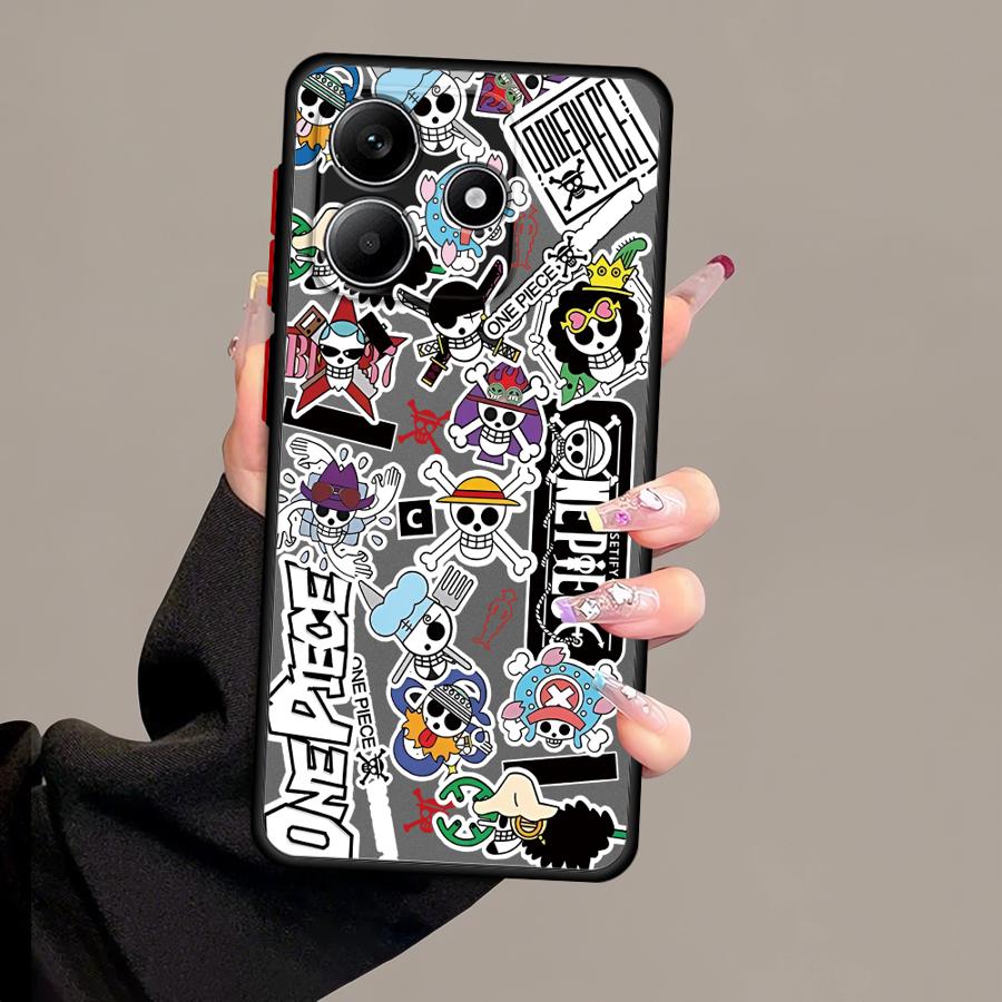 Funda Back Phone Cover Case for Xiaomi Redmi Note 14 13 Pro Plus 9S A4 14C 12 10 13C 11 One Piece Logo