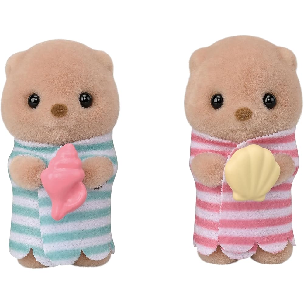 Sylvanian Families EPOCH Raccoon Family Doll Set ST Mark Certified Toy for Ages 3 and Up