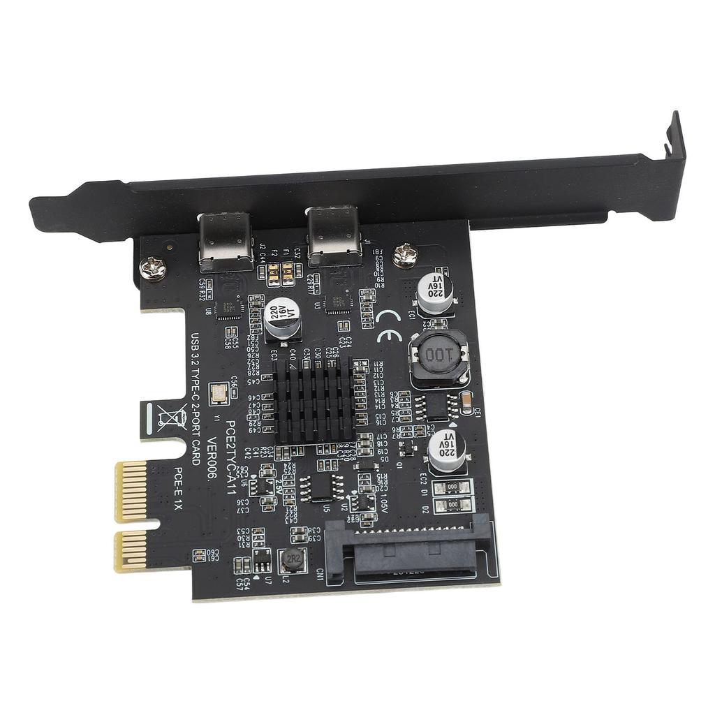 USB 3.2 PCI Express Expansion Card GEN2 Dual Type C High Speed 10Gbps PCI Express Expansion Card