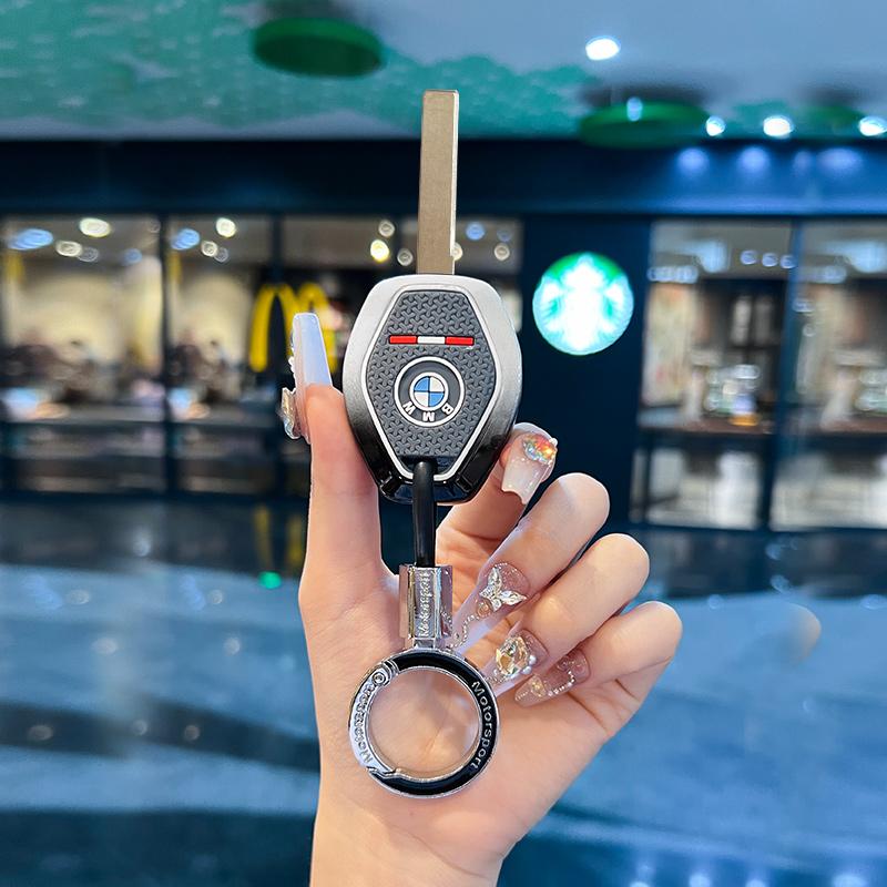 OEBX9 Car Key Cover Case Cover Shell Fob for BMW X5 E53 X3 F83 E46 E39 E38 E60 E63 E61 E64 Series 3 5 7 330i Z3 Z4 E85 E86 M5 325i