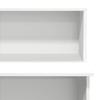 Reception Desk White 100 x 50 x 103.5 cm Engineered Wood