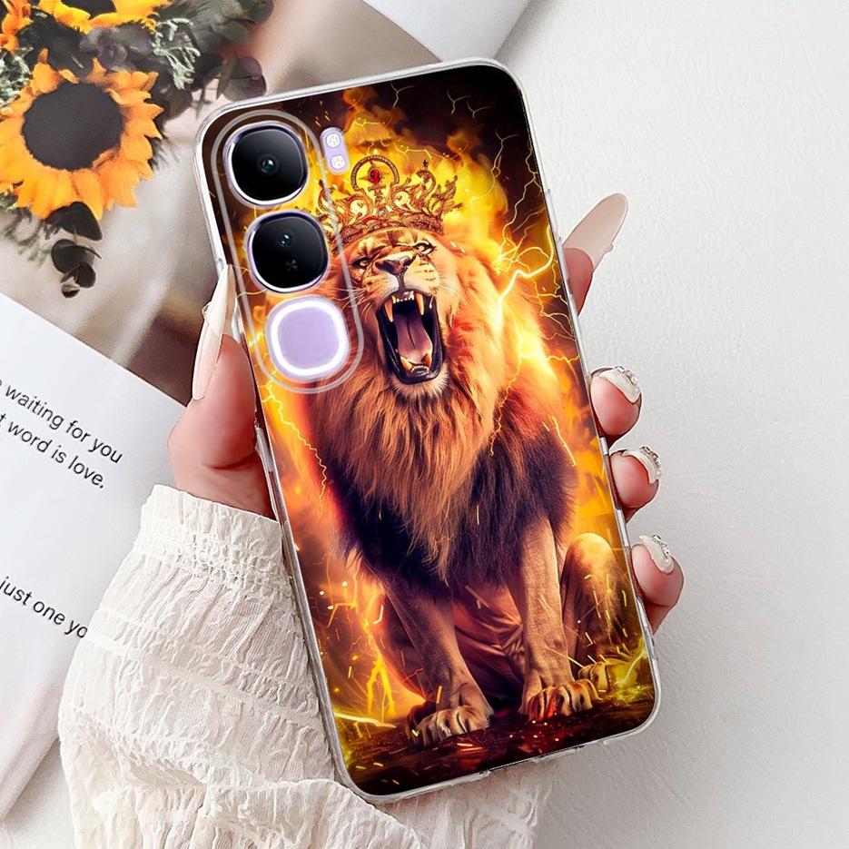 For Vivo Y200 5G Case Vivo V40 Lite Beautiful Butterfly Painted Cover Soft Slim Phone Case For Vivo Y300 Y 200 V40Lite 5G Bumper