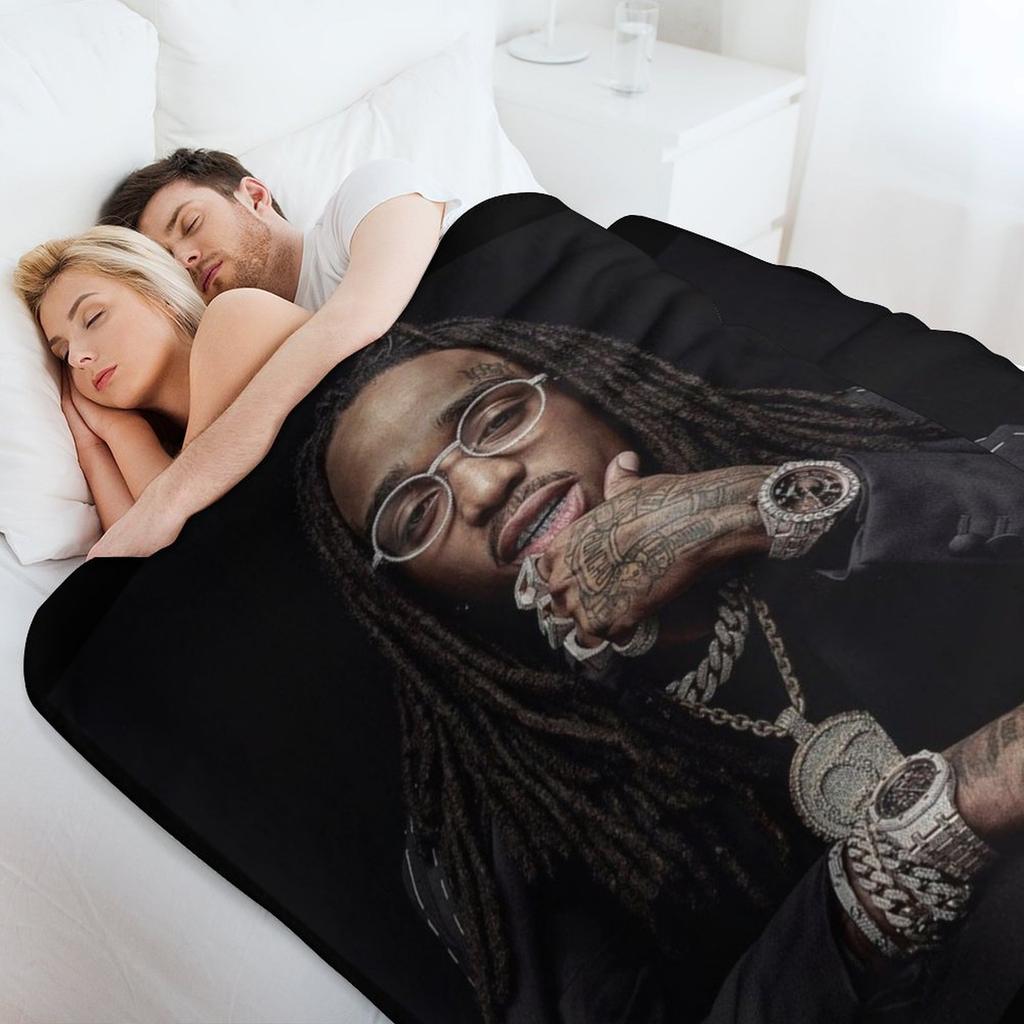 Quavo - Постер Плед Устойчивый к пятнам Уютный Теплый Плед