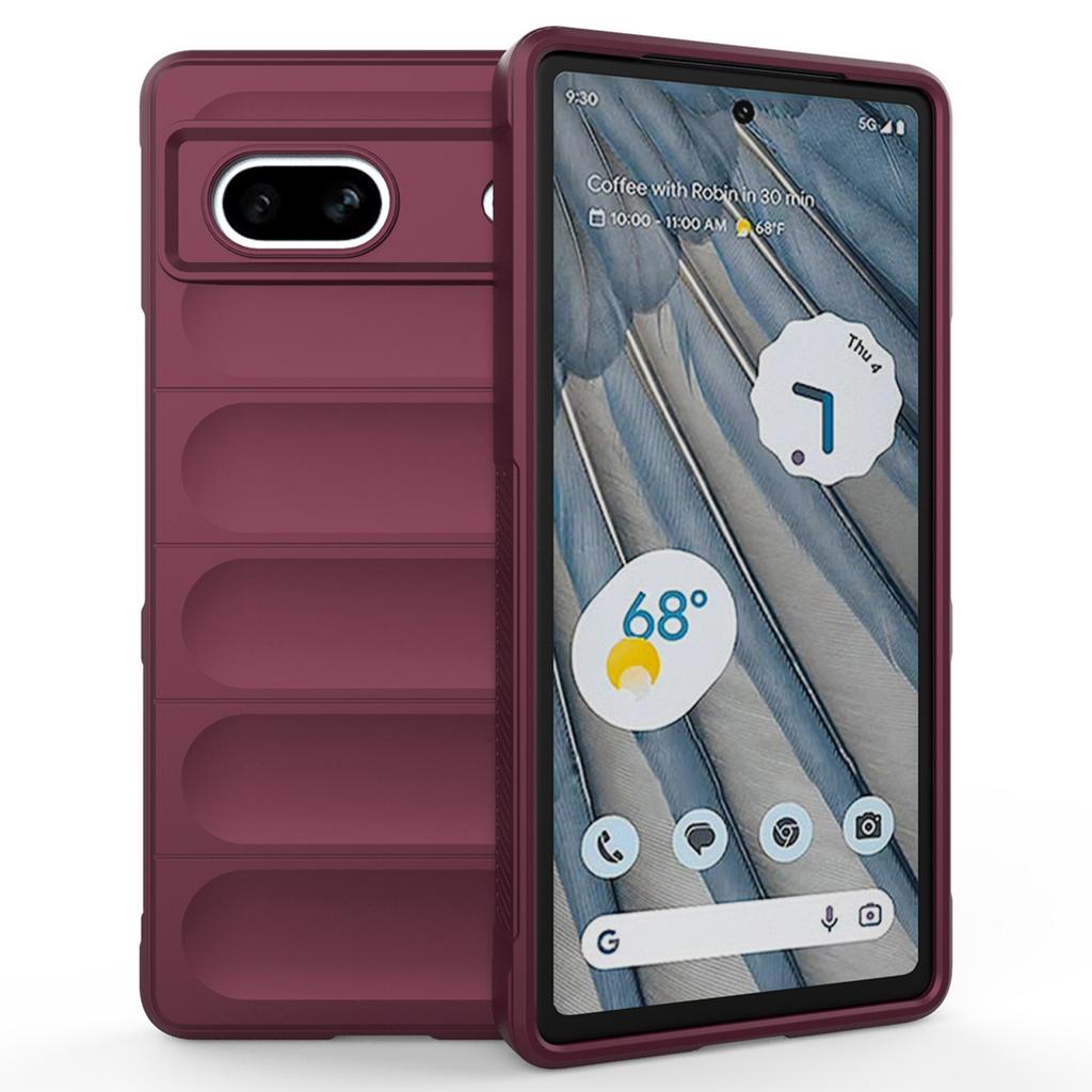 Для Google Pixel 7a Прочный ТПУ Чехол для Телефона Противоскользящая Задняя Крышка