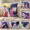 Чехол на подушку с рисунком P-Panty & S-Stocking With Garterbelts, Наволочка, Защита от пылевых клещей, Невидимая молния, Короткий плюш, Подушка для дивана
