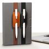 6Pcs Portable Elastic Band Pen Holder Adjustable Straps Pen Clip for Notebook Office Accessories