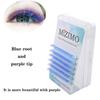 Mixed Color Single graftedMIZIMO  False Eyelashes, Natural Extension, Eye Makeup, Dramatic Eyelashes.