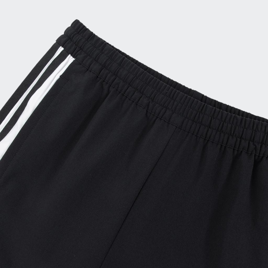 Adidas Logo Print Elastic Waist Tapered Joggers Women Bottoms Black HY2883