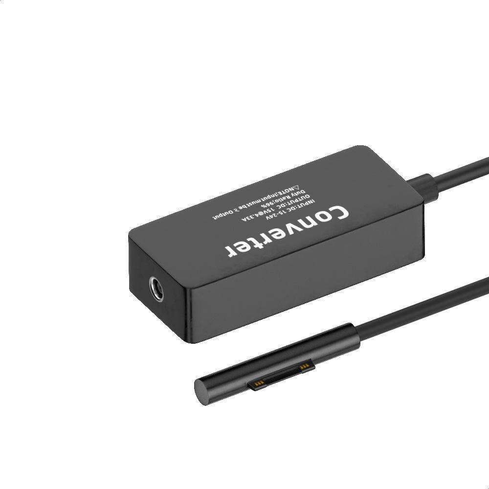 Кабель для быстрой зарядки USB-C для Microsoft Surface Pro/Book/Tablet мощностью 65 Вт