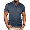 Men's Short Sleeve Color Block Crewneck T-Shirt, Casual Top