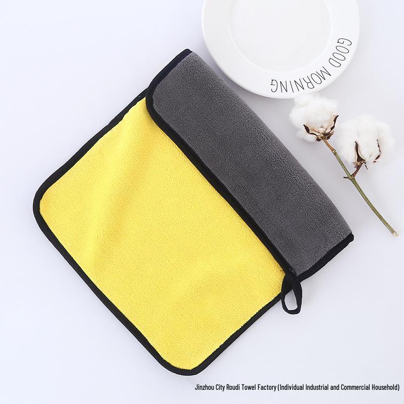 Настраиваемое двухстороннее полотенце из микрофибры для мытья автомобиля