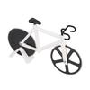 Bicycle-Shaped Pizza Cutter with Dual Wheels Stainless Steel Cake Dough Slicer