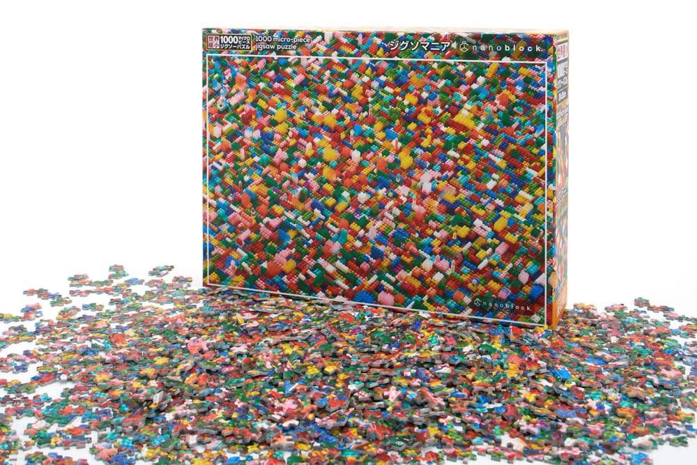 [Сделано в Японии] Beverly 1000 микродеталей пазл Jigsomania Nano Block (26 х 38 см) 1000M-002 Один размер