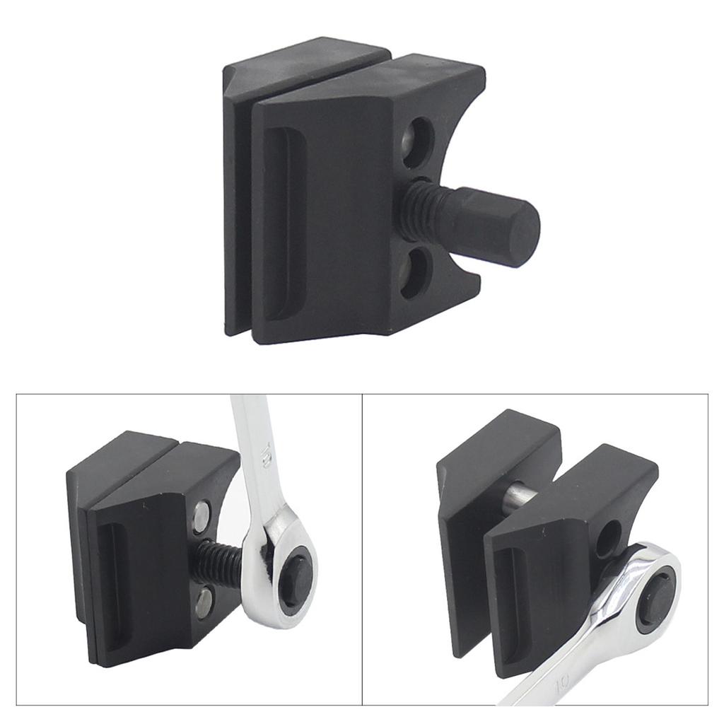 Suspension Strut Hub Steering Knuckle Tool Steel Double Ended Suspension Strut Split Spreader with Wrench for Vehicle