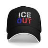 Ice Out Антилед Миннеаполис Отменить Ледяной Колпак Для Унисекс Модная Бейсболка Кепка Снэпбэк Повседневная Головной Убор Регулируемая