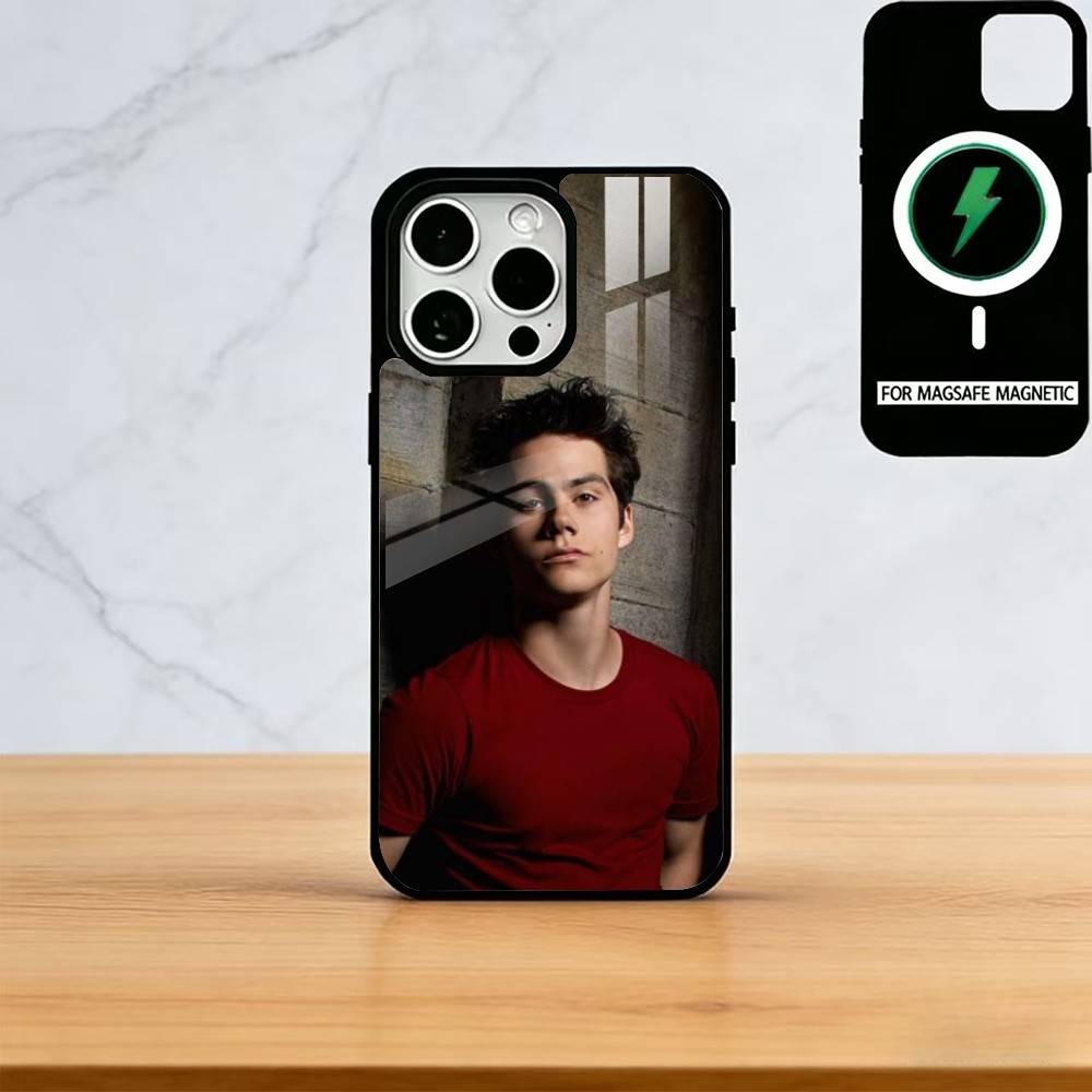 Чехол для телефона Teen Wolf Дилан О'Брайен Для iPhone17,16,15,14,13,12,11 Plus,Pro Магнитный Для Magsafe Беспроводная Зарядка