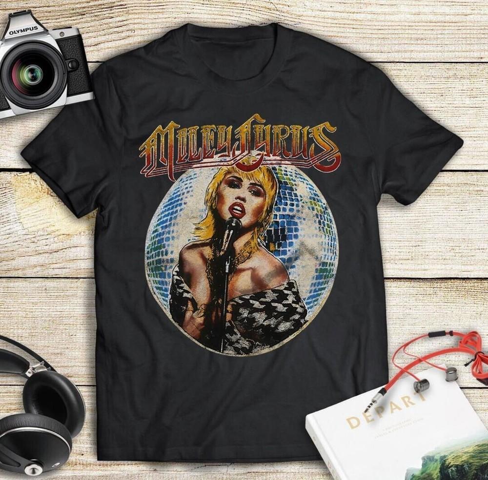 Miley Cyrus Midnight.Sky Vintage 90'S Cotton Unisex All Size 22D378 Unisex T-Shirt