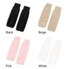 Half Finger Long Wrist Gloves Arm Warmers Elbow Mittens Knitted Fingerless Gloves  Girl Boys