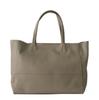 Vita Felice Genuine Cowhide Tote Bag Unisex Men's Women's Oinb-n1706 (Gray Beige)