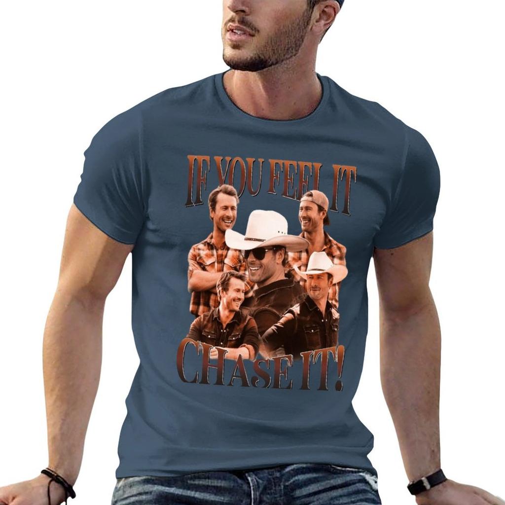 Glen (If You Feel It Chase It) Tshirt T Shirt Custom Print Graphic T Shirts For Unisex Unisexs Graphic T Shirts Tshirt