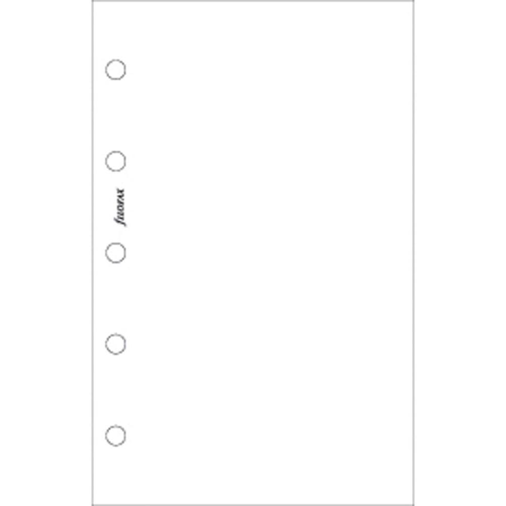 Filofax Filofax Mini Plain Notepaper Refill (White)