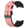 Силиконовый + кожаный ремешок для Samsung Galaxy Watch 6 5 Pro 40 мм 44 мм ремешок для часов 6 4 Classic 47 43 мм 46 мм Сменный браслет Correa