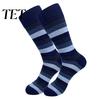 Mens Thermal Socks Men Argyle Crew Socks, Plus Size, Colorful Striped Cotton Winter Warm for Dress Thickened Autumn Cold Weather Thick