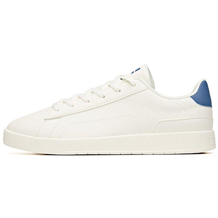 Anta Non-Slip Lightweight Low-Top Skate Shoes Men Sneakers White Blue 112118065-2