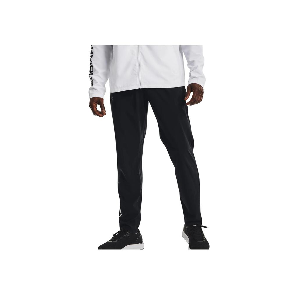 Under Armour Мужские зауженные джоггеры Storm Run Черный 1365622-002
