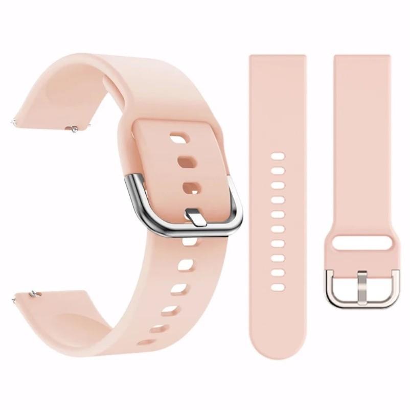 22/20mm Silicone Watchband for Garmin Vivoactive 6 5 Watch Band Forerunner 570 165 265 255 Bracelet