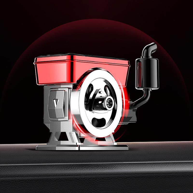 Автомобильные масляные диффузоры Вращающийся автомобильный диффузор духов на солнечных батареях Имитация двигателя трактора Автомобильный диффузор духов Автомобильная ароматерапия