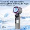 4000mAh Speed(100) with Ice Cooler Handheld Portable Fan USB Powered For Camping Hiking Fishing Super Mini 13000 Rpm Small Pocket Fans Rechargeable