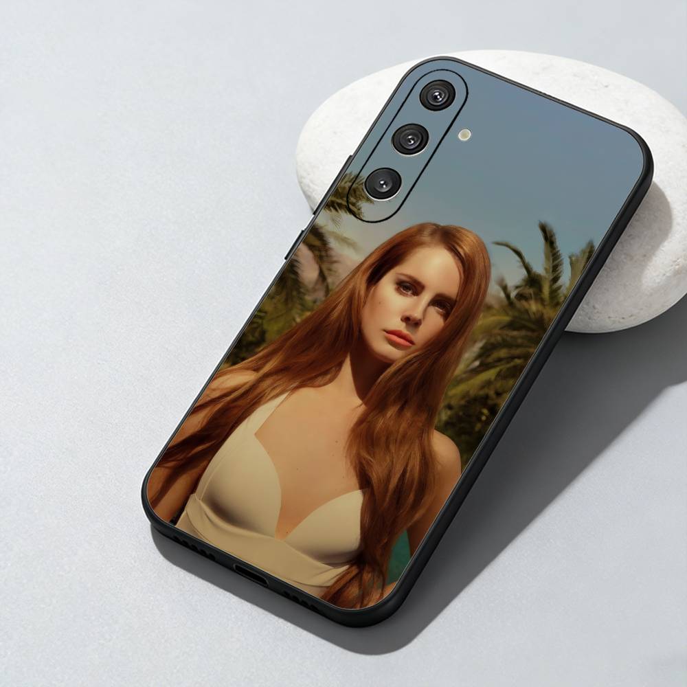 Чехол для телефона LDR L-Lana Del Lanatics R-Rey для Samsung Galaxy A73, A72, A71, A70, A52, A51 Другие Мягкий Черный Чехол