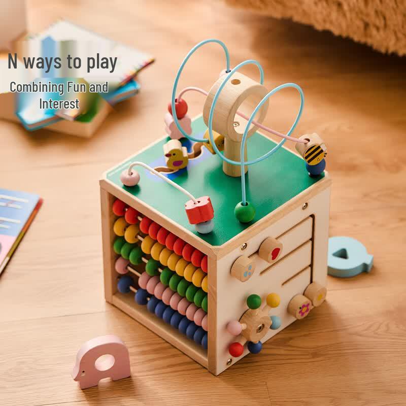 Imikids Деревянный куб для активности