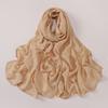 Soft Wide Edge Thin Modal Single Color Cotton Breathable Scarf Shawl Large Size 85 * 180CM